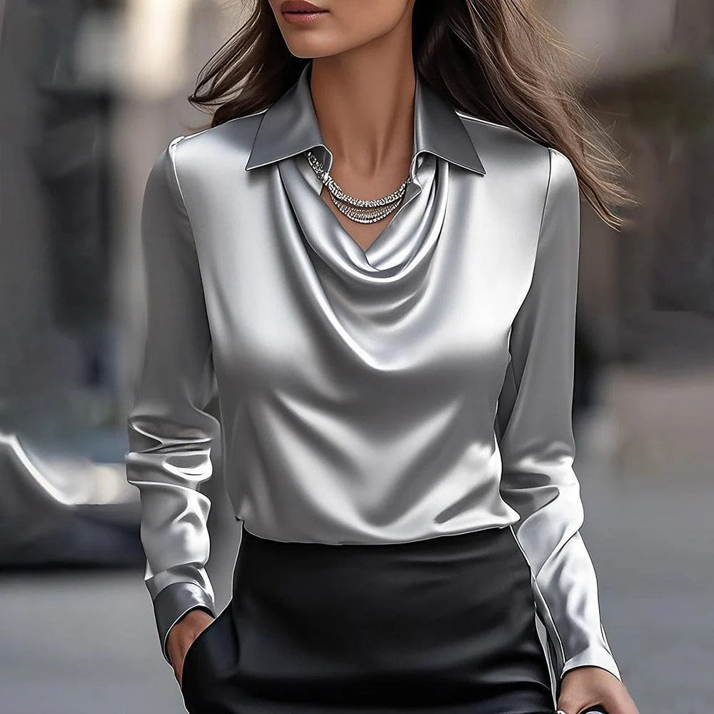 Emma | Elegante Camicetta Lucida